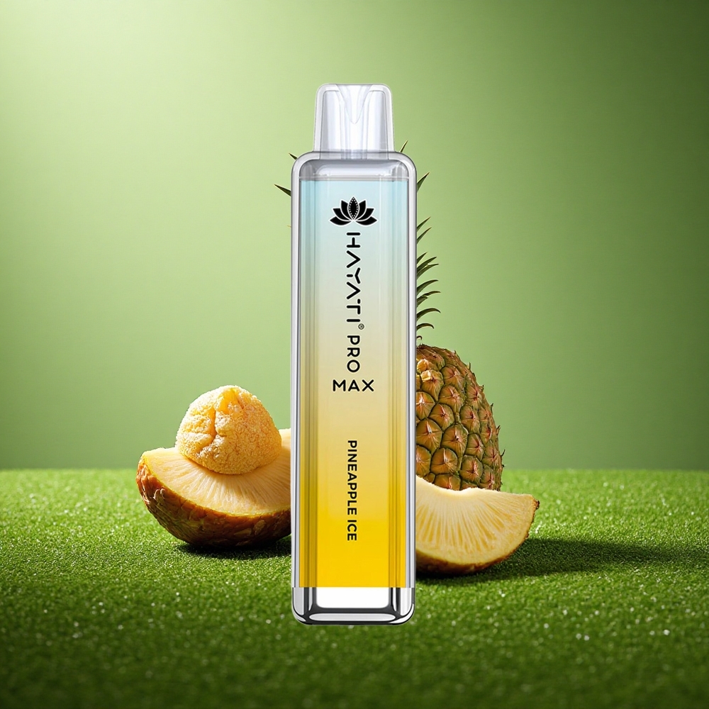 Hayati Pro Max 4000 Puffs Ananass Jää Dual Coil 1400mAh