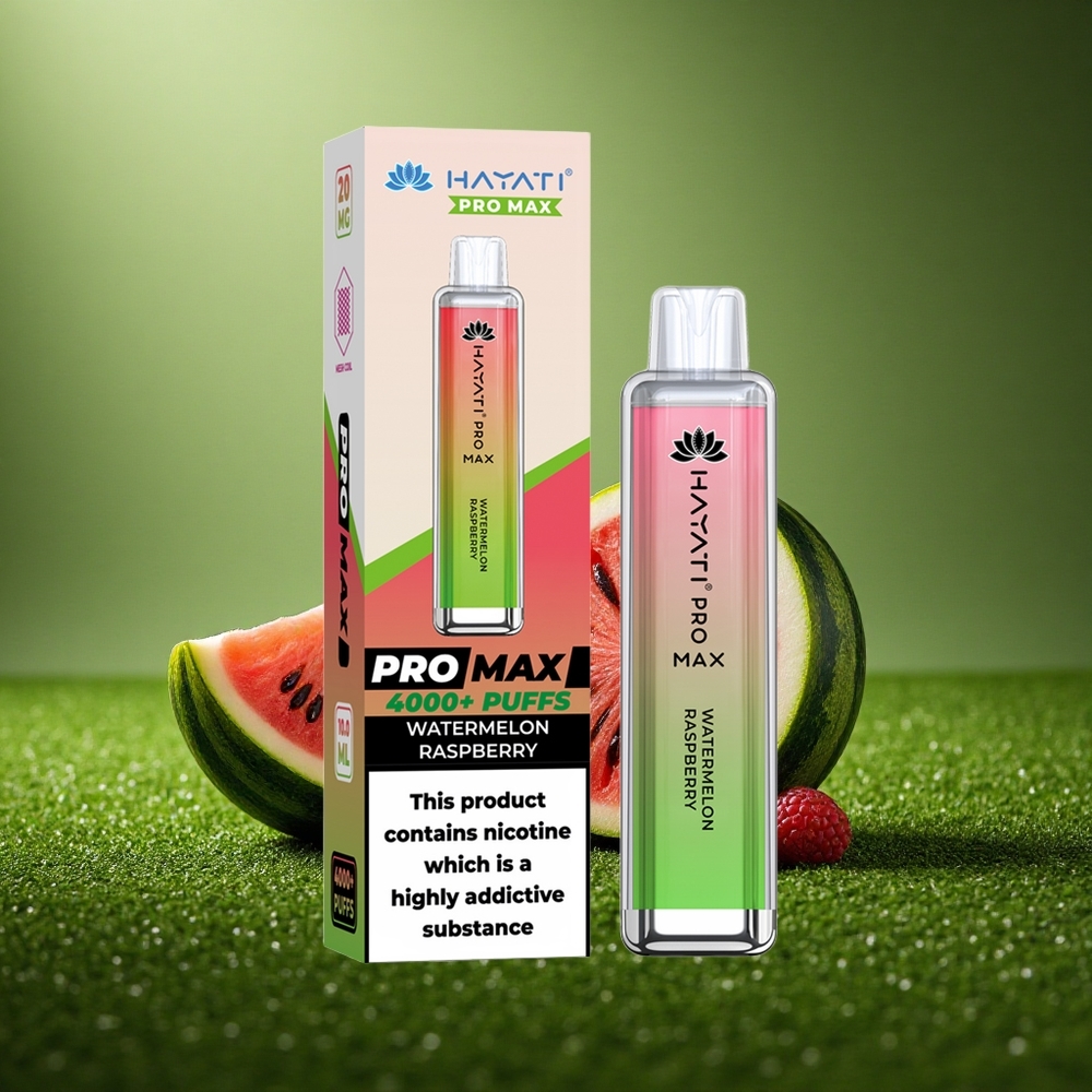 Hayati Pro Max 4000 Puffs Arbesus Vaarikas 2% Dual Mesh 1400mAh