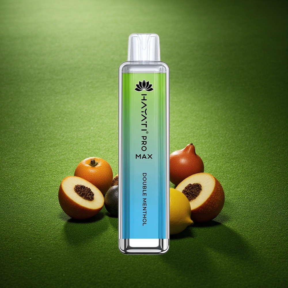 Hayati Pro Max 4000 Puffs Dual Mõnus Mentaol 1400mAh Kristallne