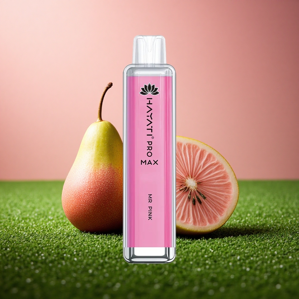 Hayati Pro Max 4000 Puffs Härra Roosa 1400mAh Topelt Mähis