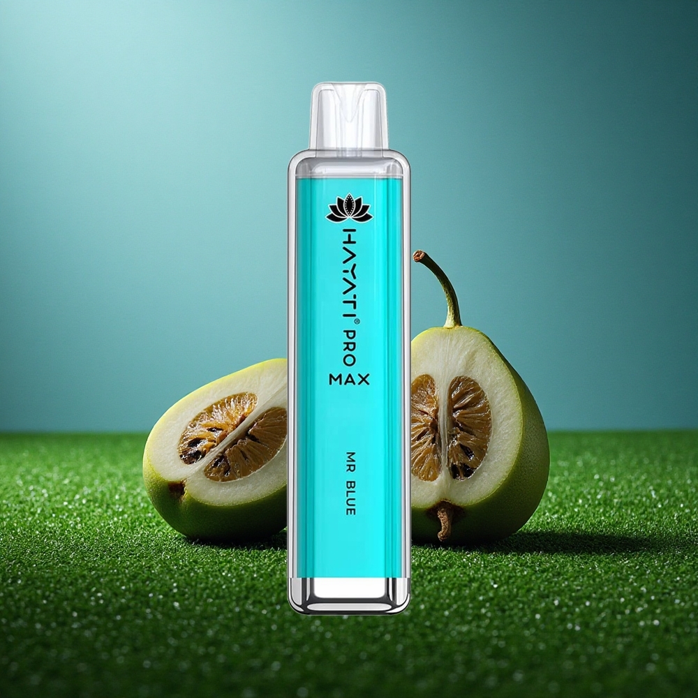 Hayati Pro Max 4000 Puffs Härra Sinine 1400mAh Topeltpool