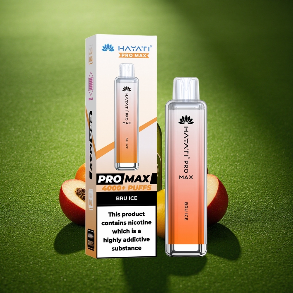 Hayati Pro Max 4000 Puffs Jää Kaks Pro Dual Mesh 1400