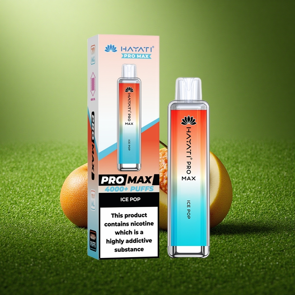 Hayati Pro Max 4000 Puffs Jääpurikas Dual Mesh Laetav