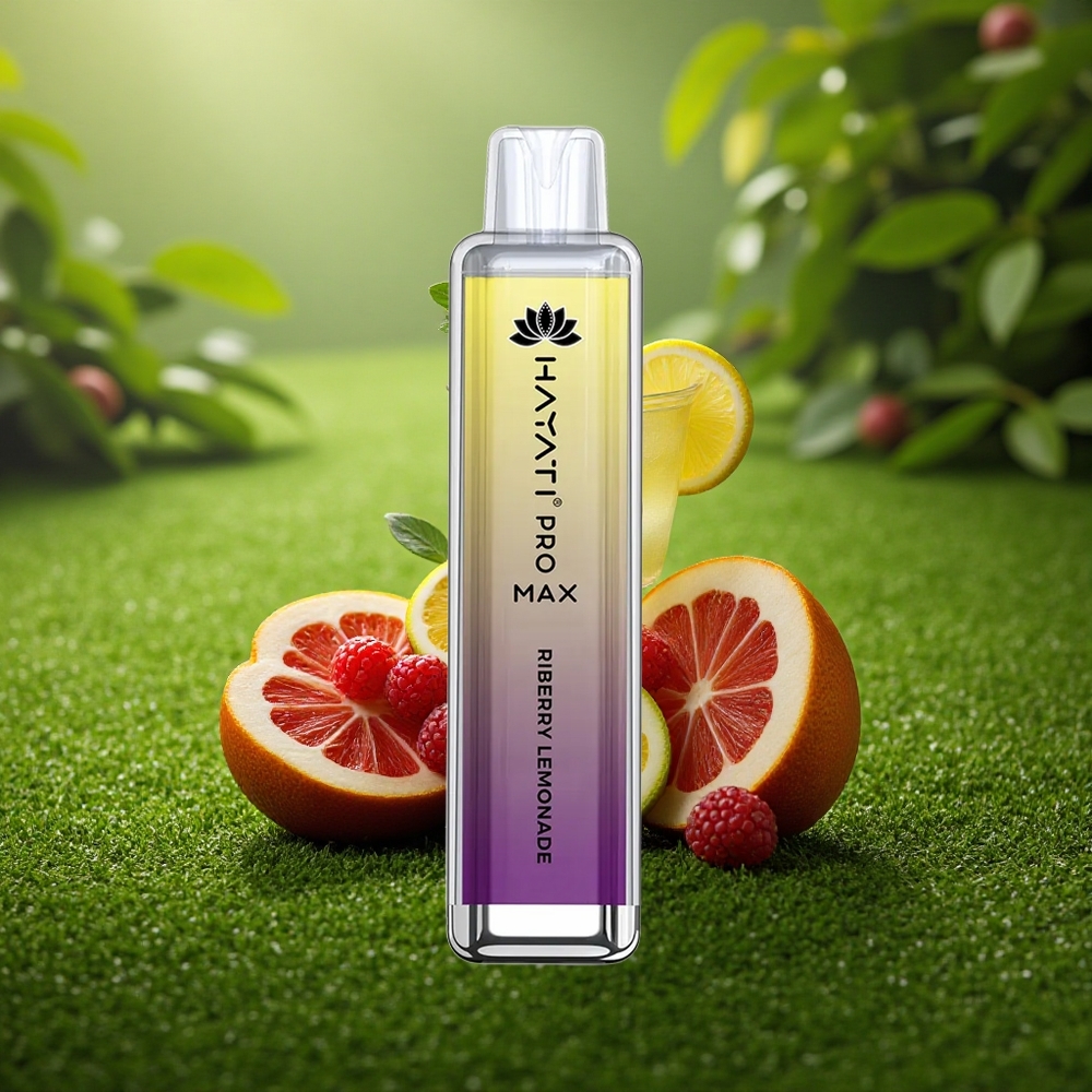 Hayati Pro Max 4000 Puffs Kääbus Sidrunimahl Dual Mesh Laaditav