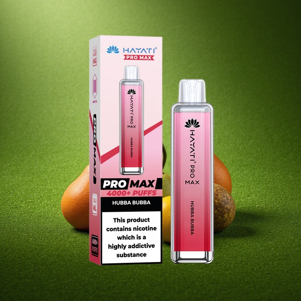 Hayati Pro Max 4000 Puffs Mulli Mulli Dual Mesh 1400mAh Kristall