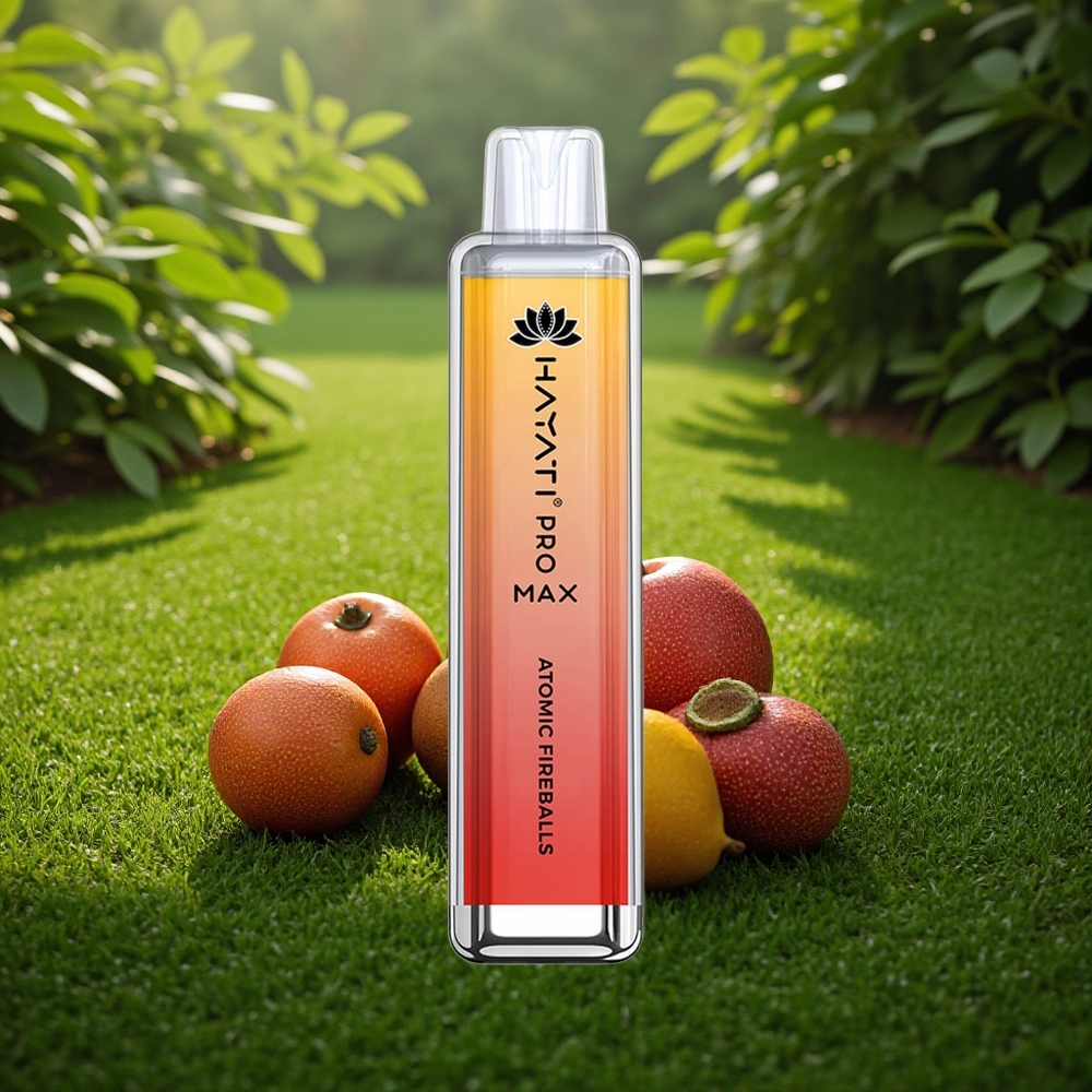 Hayati Pro Max 4000 Puffs Tuuma Tulepallid Pro Dual Coil 1400mAh