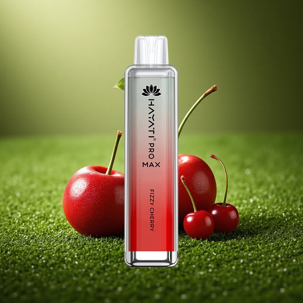 Hayati Pro Max 4000 Puffs Värskendav Kirss Dual Coil 1400mAh