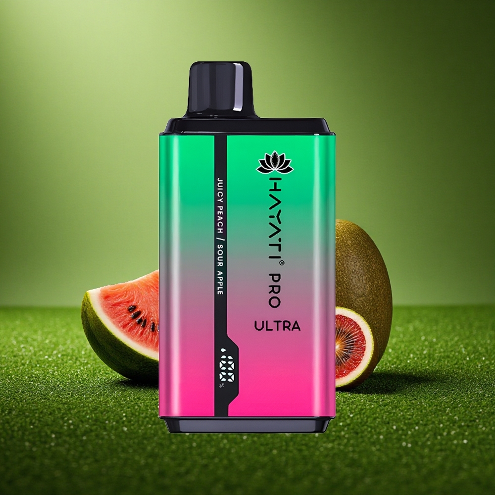 Hayati Pro Ultra 15000 Puffs Arbuse-Kiivi-Passion 850mAh 2 12ml