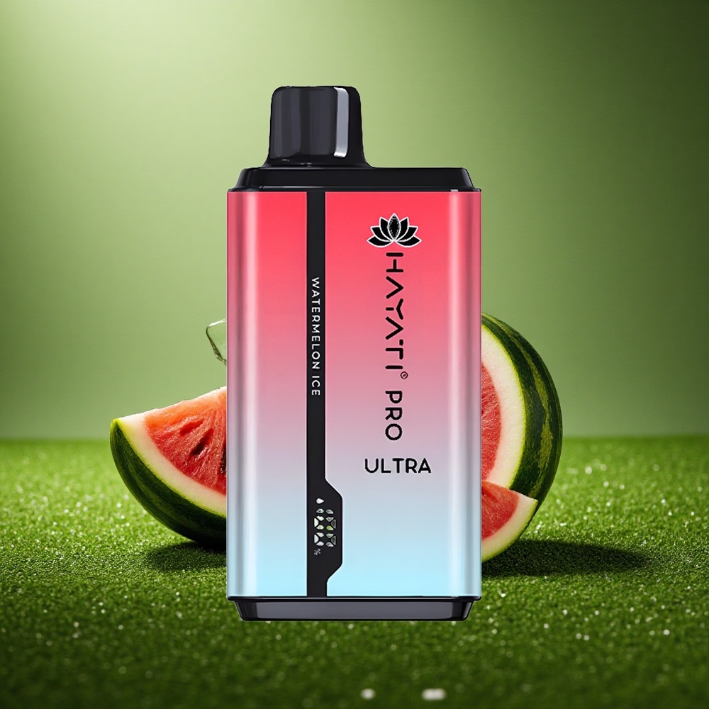 Hayati Pro Ultra 15000 Puffs Arbuusijää 850mAh 24ml