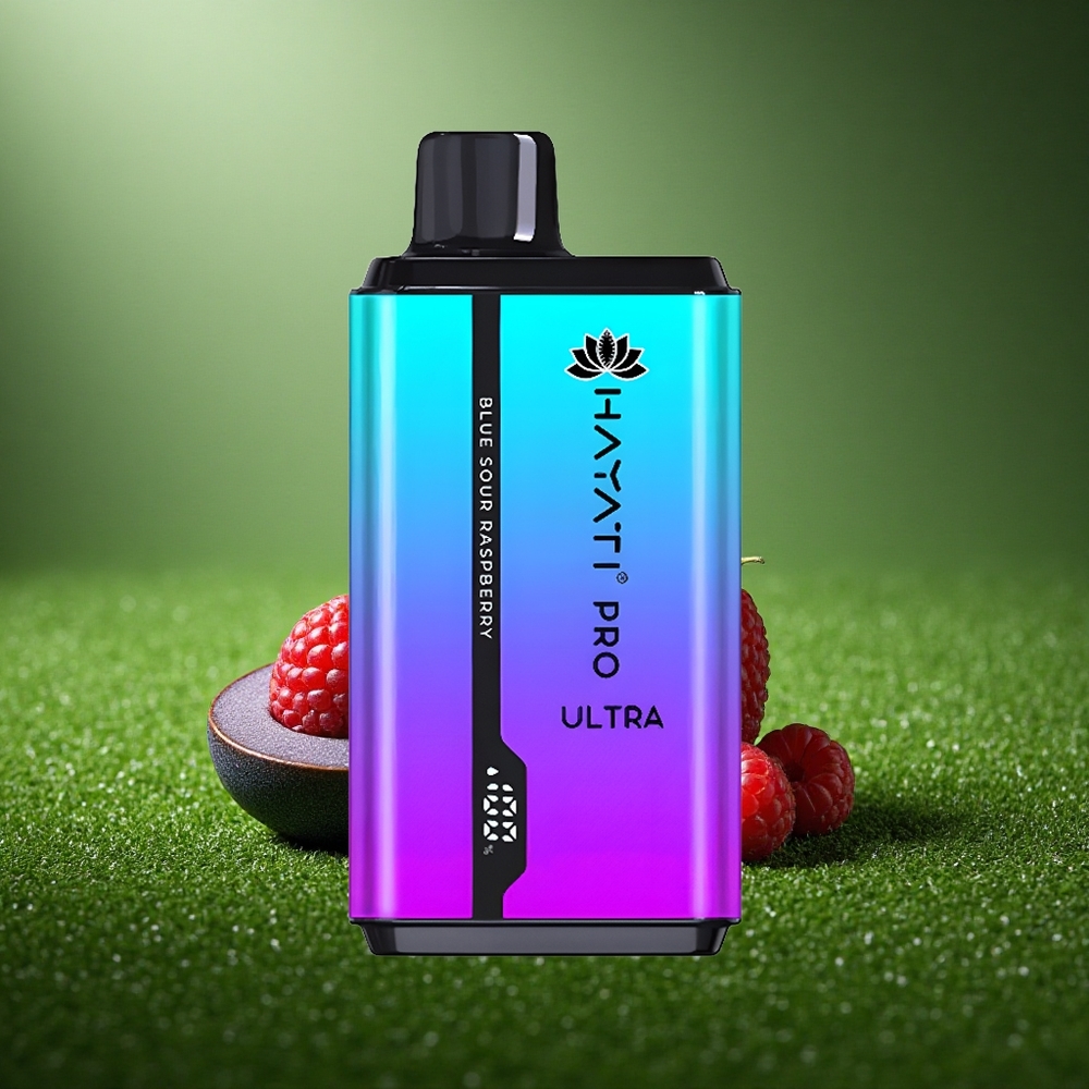 Hayati Pro Ultra 15000 Puffs Sinihapukas Maasikas 850mAh 12ml