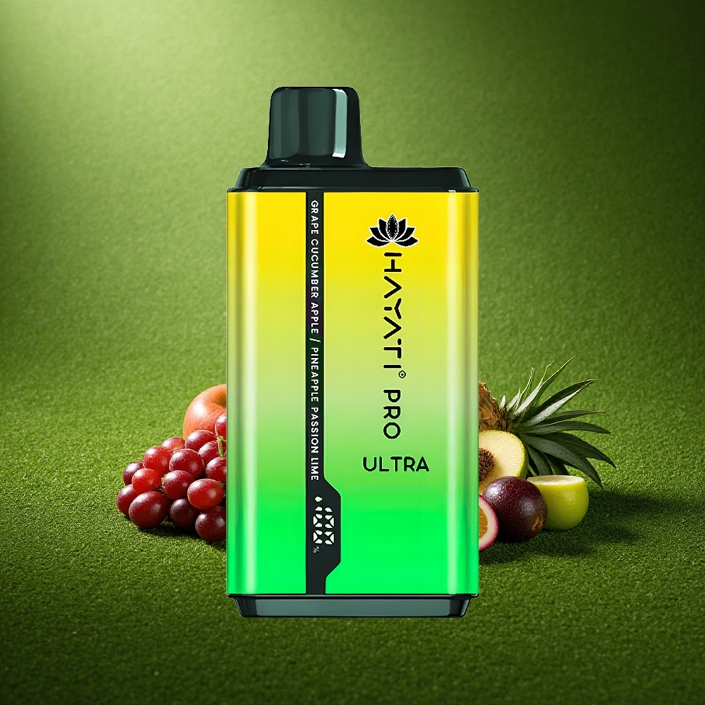 Hayati Pro Ultra 15000 Puffs Viigimurk-mahlane Ananass-passioon 850mAh 24ml