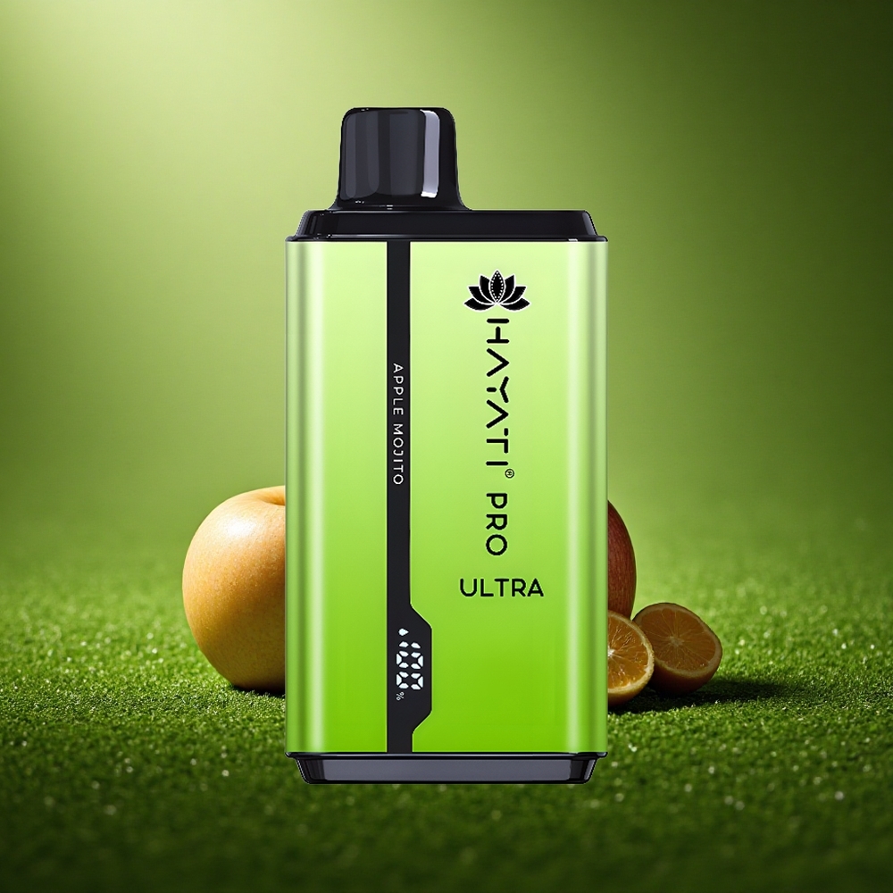 Hayati Pro Ultra 15000 Puffs Õunamojito 850mAh 24ml
