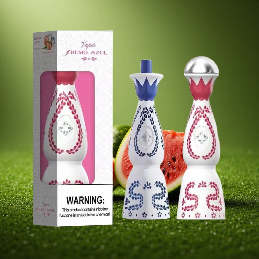 Humo Azul 15000 Puffs Maasika-Arbuusi 20mL 5% Nikotiini