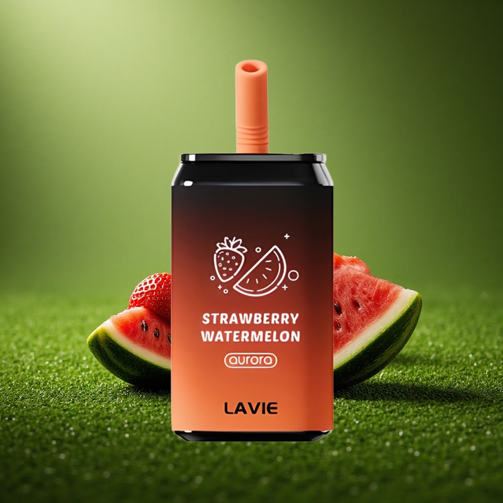 Lavie Aurora 11000 Puffs Maasika-Arbuusi 650mAh 22ML 0%