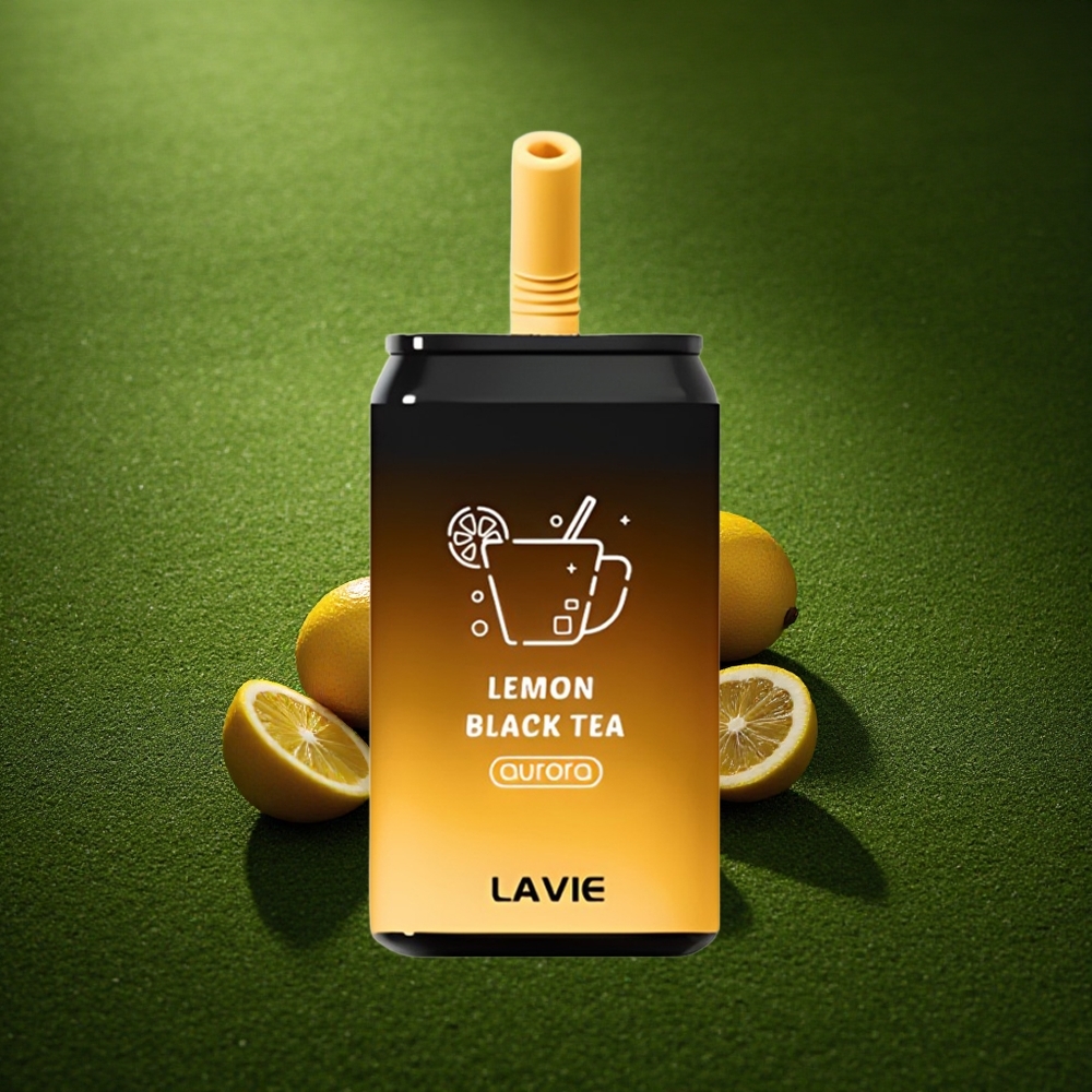 Lavie Aurora 11000 Puffs Sidruni Must Tee 22ML 650mAh