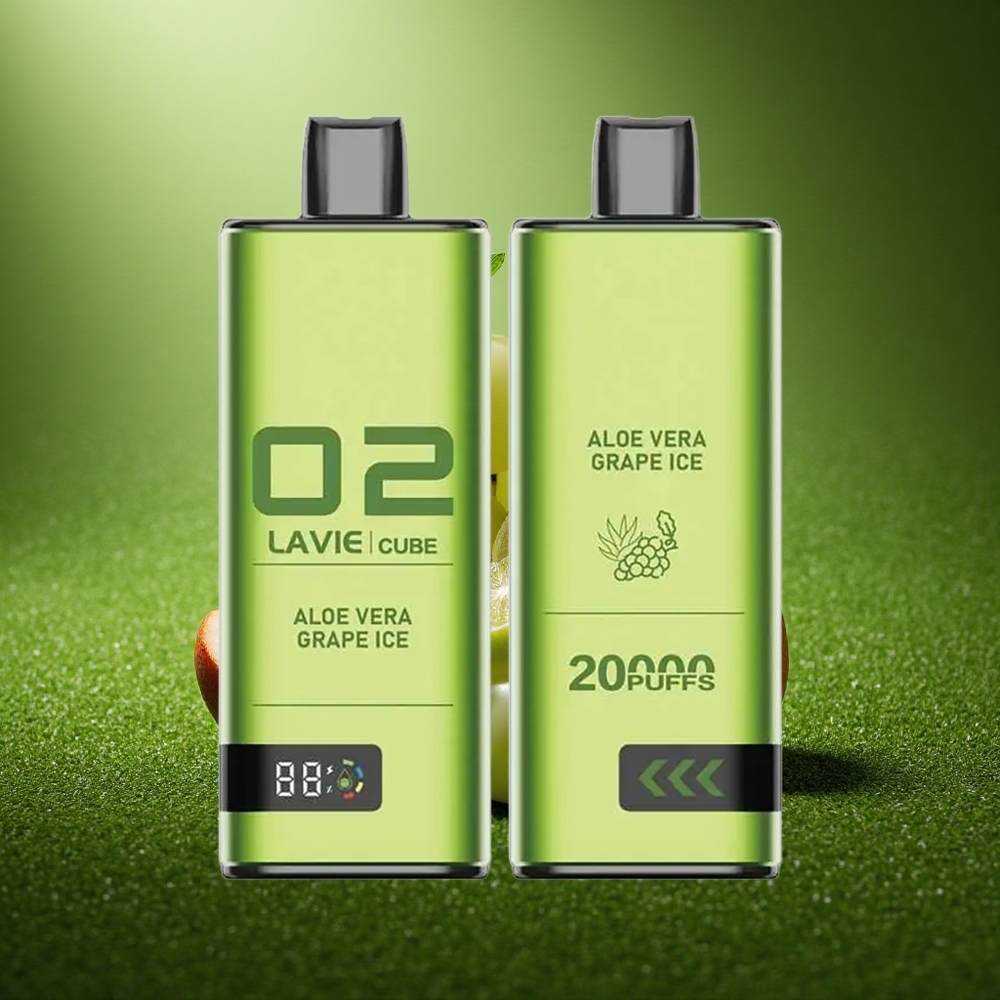 Lavie Cube 20000 Puffs Aloe Vera Viinamarja Jää 28ML 600mAh