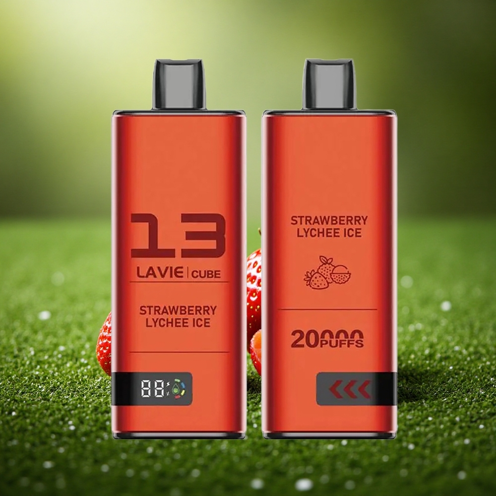 Lavie Cube 20000 Puffs Maasika-Litsi Jää 28ML 5%