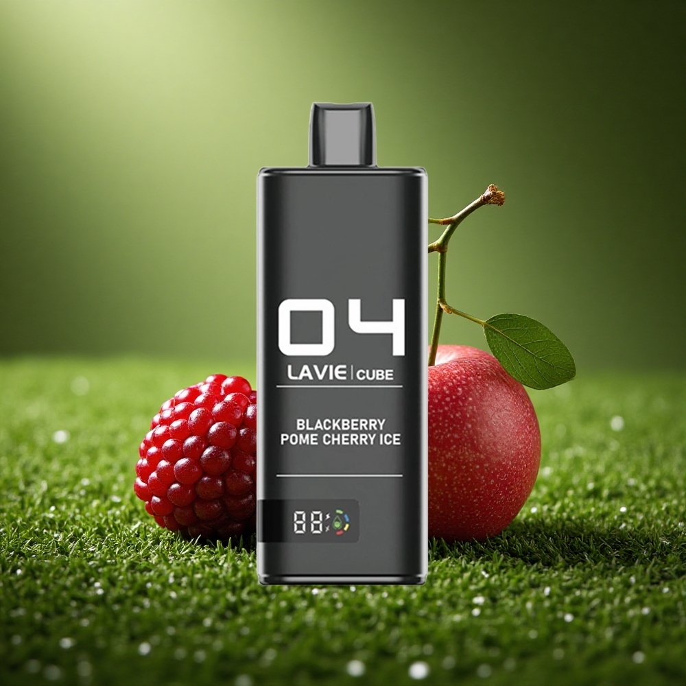 Lavie Cube 20000 Puffs Mustikas Virsik Kirss Jää 600mAh 28ML