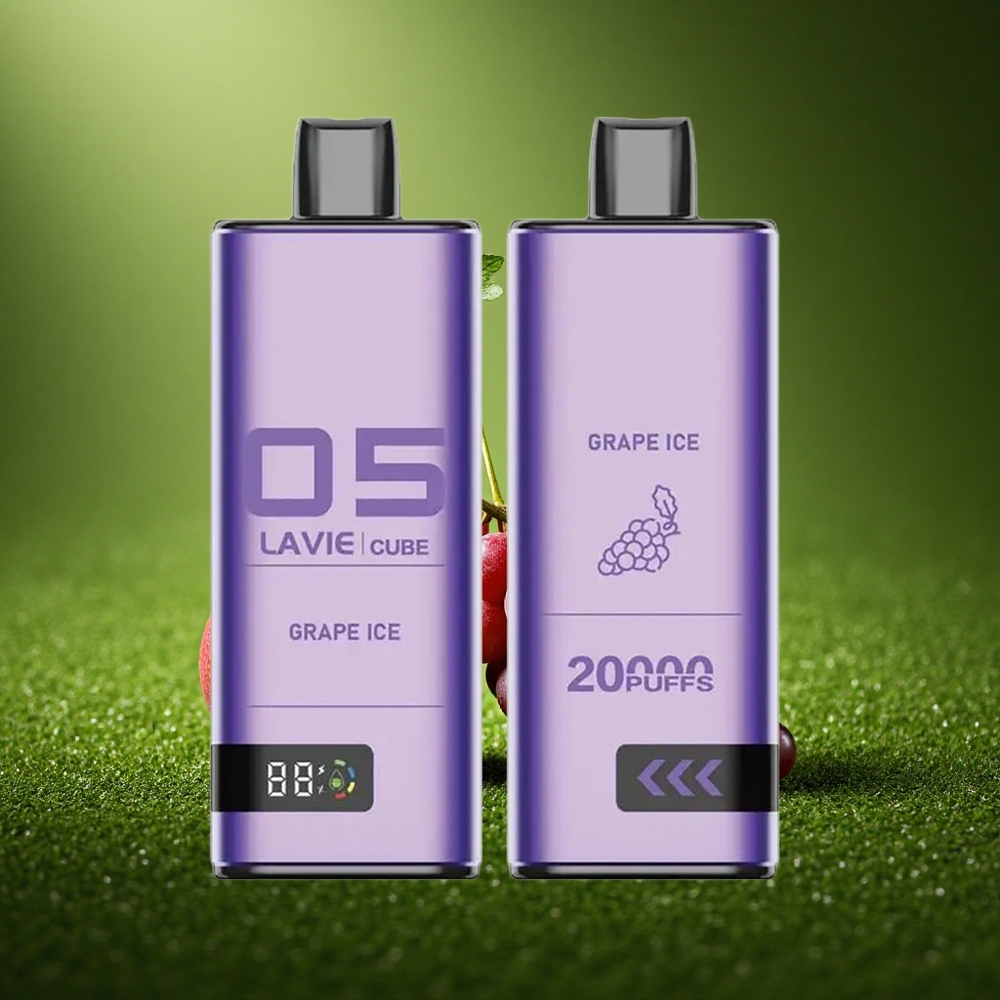 Lavie Cube 20000 Puffs Viinamarja jää 28ml 600mAh