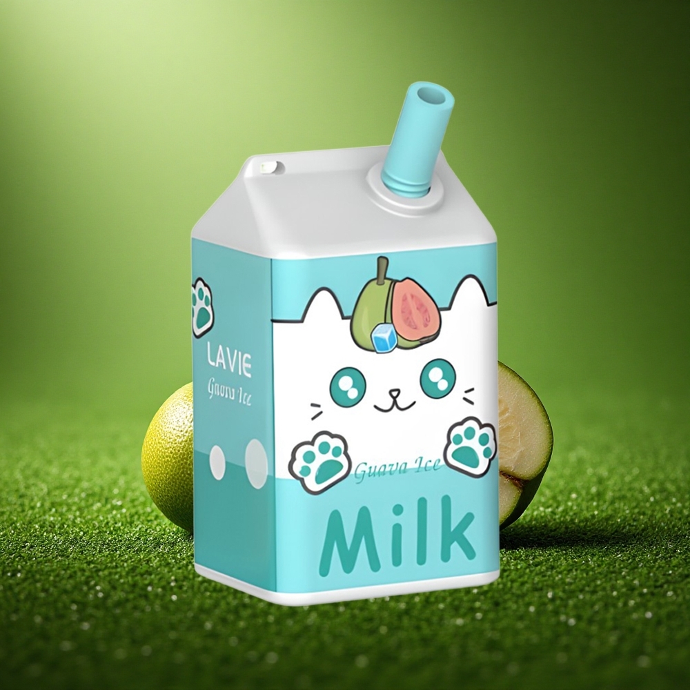 Lavie Milk 7000 Puffs Guava Jää 16ML 600mAh