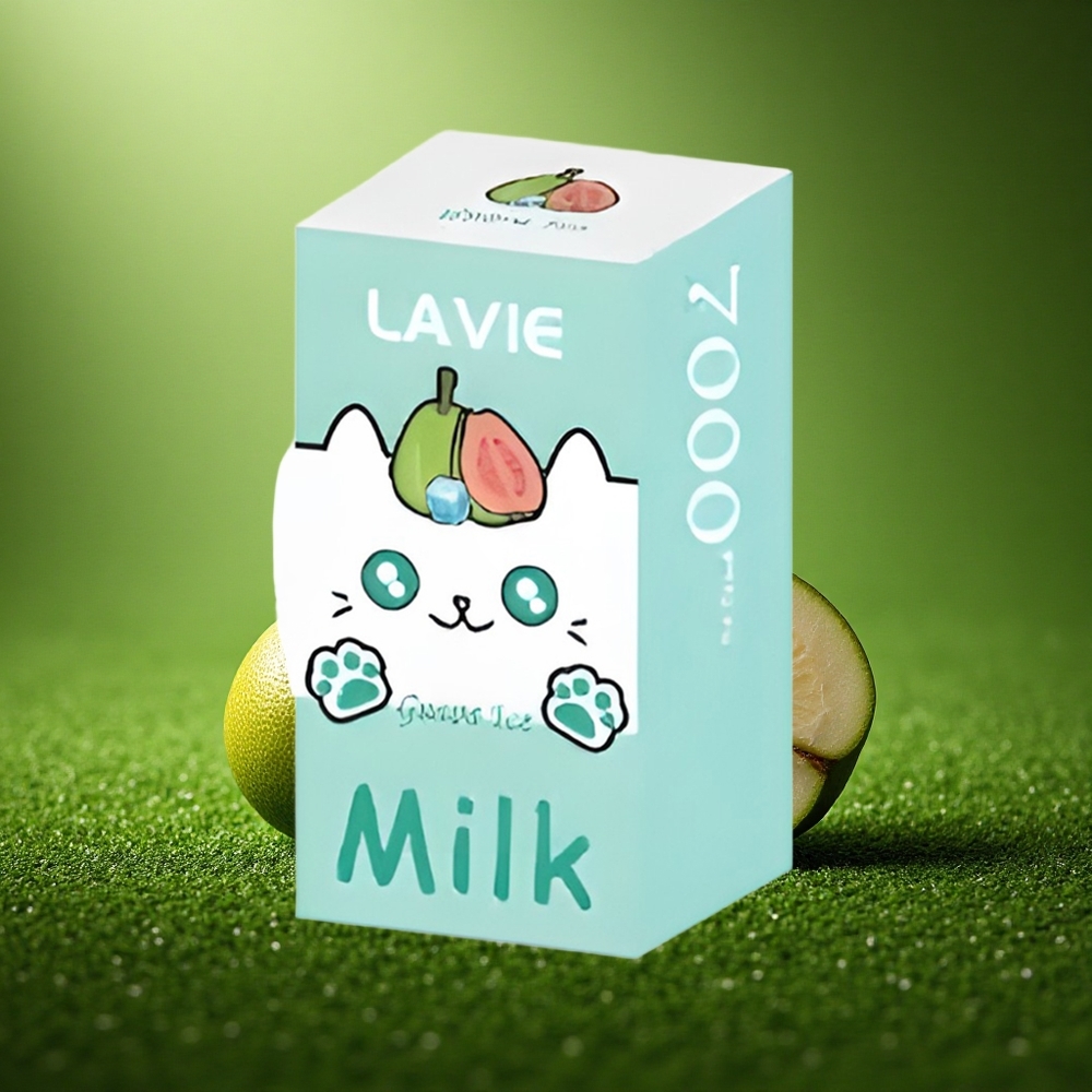 Lavie Milk 7000 Puffs Guava Jää 16ML 600mAh