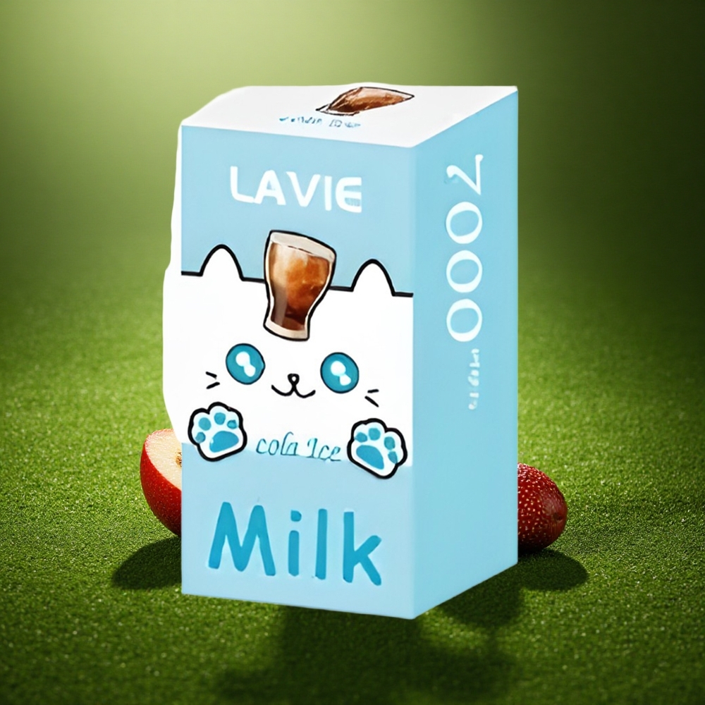 Lavie Milk 7000 Puffs Jää Cola 16ML 600mAh