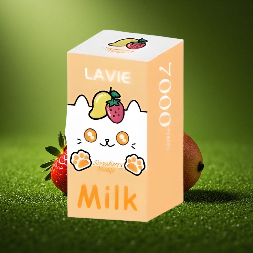 Lavie Milk 7000 Puffs Maasika-Mango 600mAh 16ML