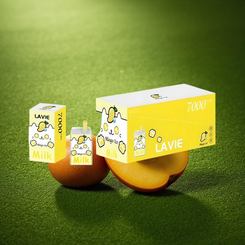 Lavie Milk 7000 Puffs Mango Jää 16ML 600mAh