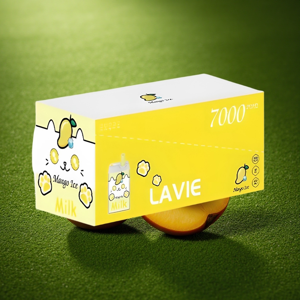 Lavie Milk 7000 Puffs Mango Jää 16ML 600mAh