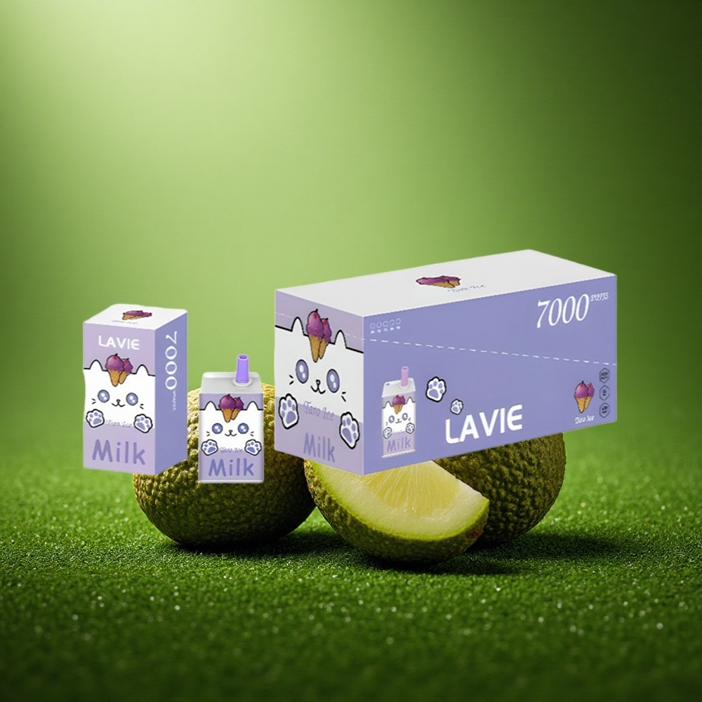 Lavie Milk 7000 Puffs Taro Jää 16ML 600mAh