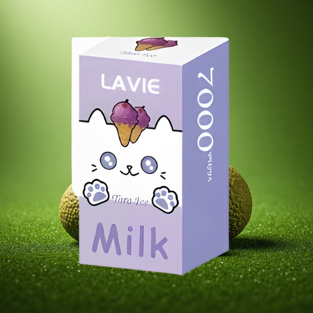 Lavie Milk 7000 Puffs Taro Jää 16ML 600mAh