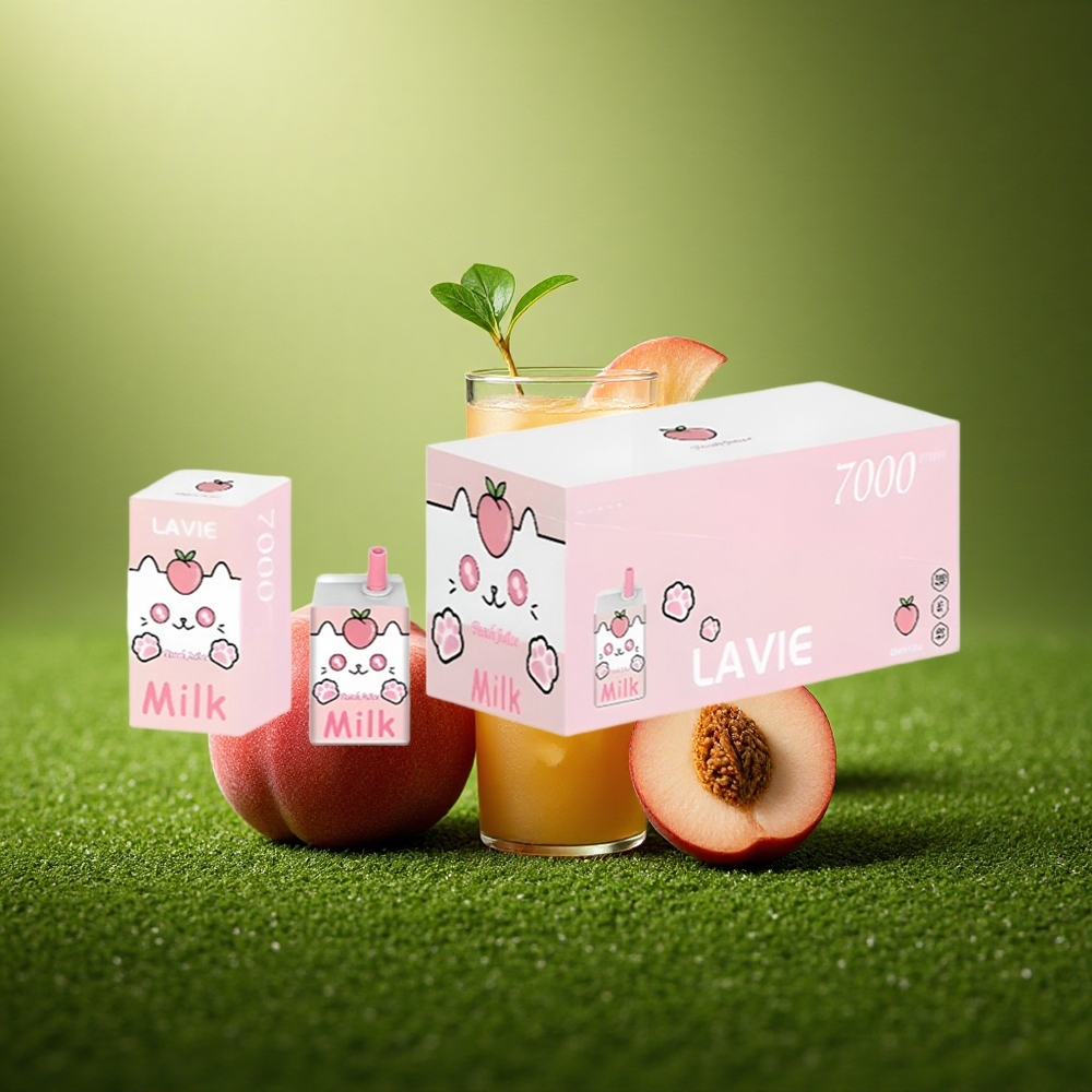 Lavie Milk 7000 Puffs Virsi Mahla 16ML 600mAh