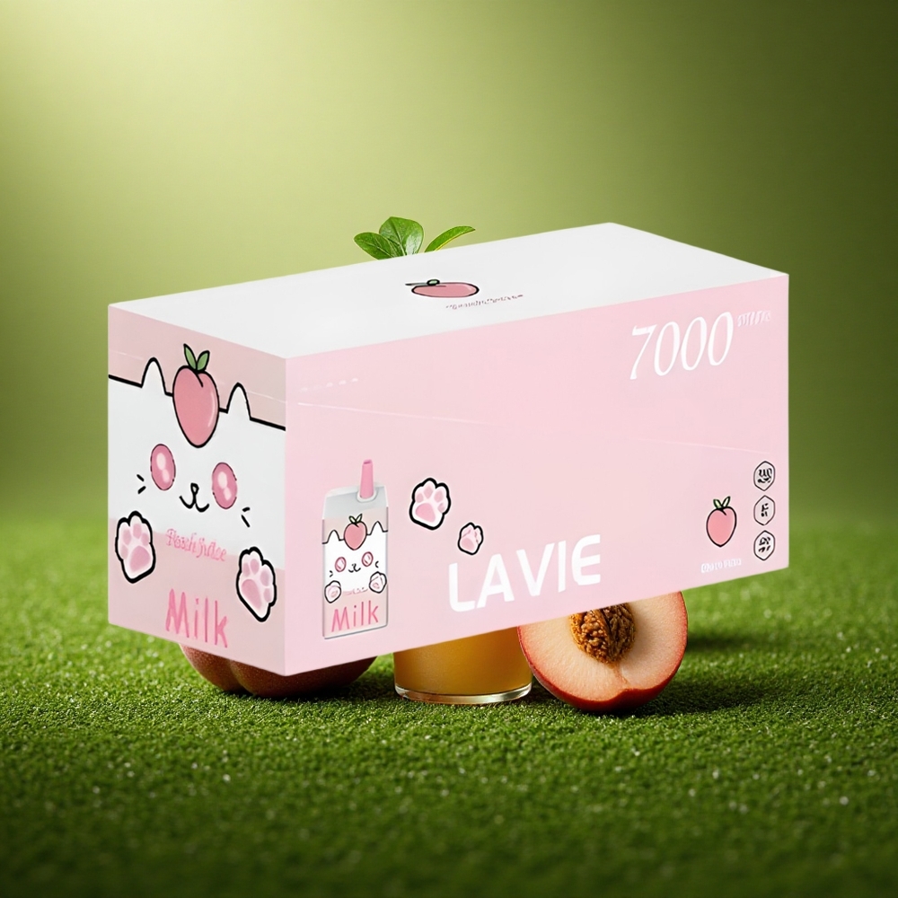 Lavie Milk 7000 Puffs Virsi Mahla 16ML 600mAh