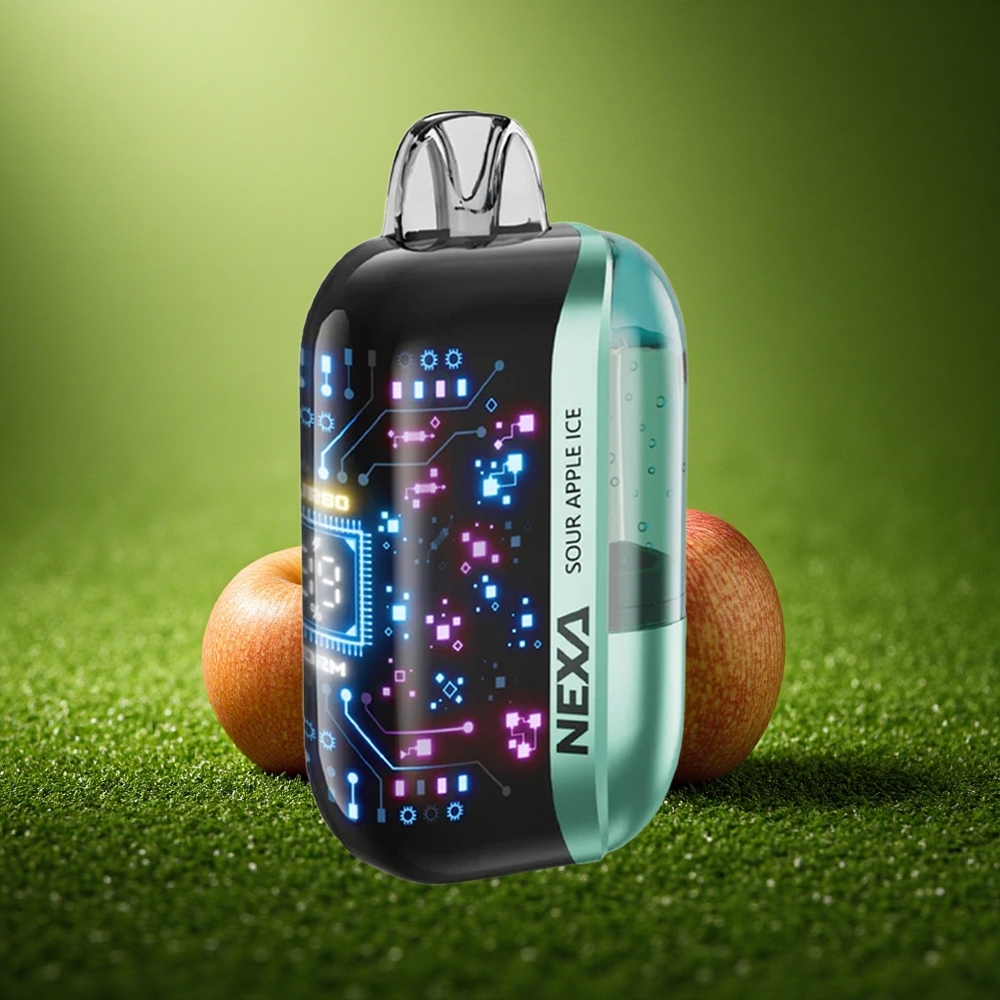 NEXA Ultra 50000 Puffs Hapu Õuna Jää 20ml 800mah 0.9ohm