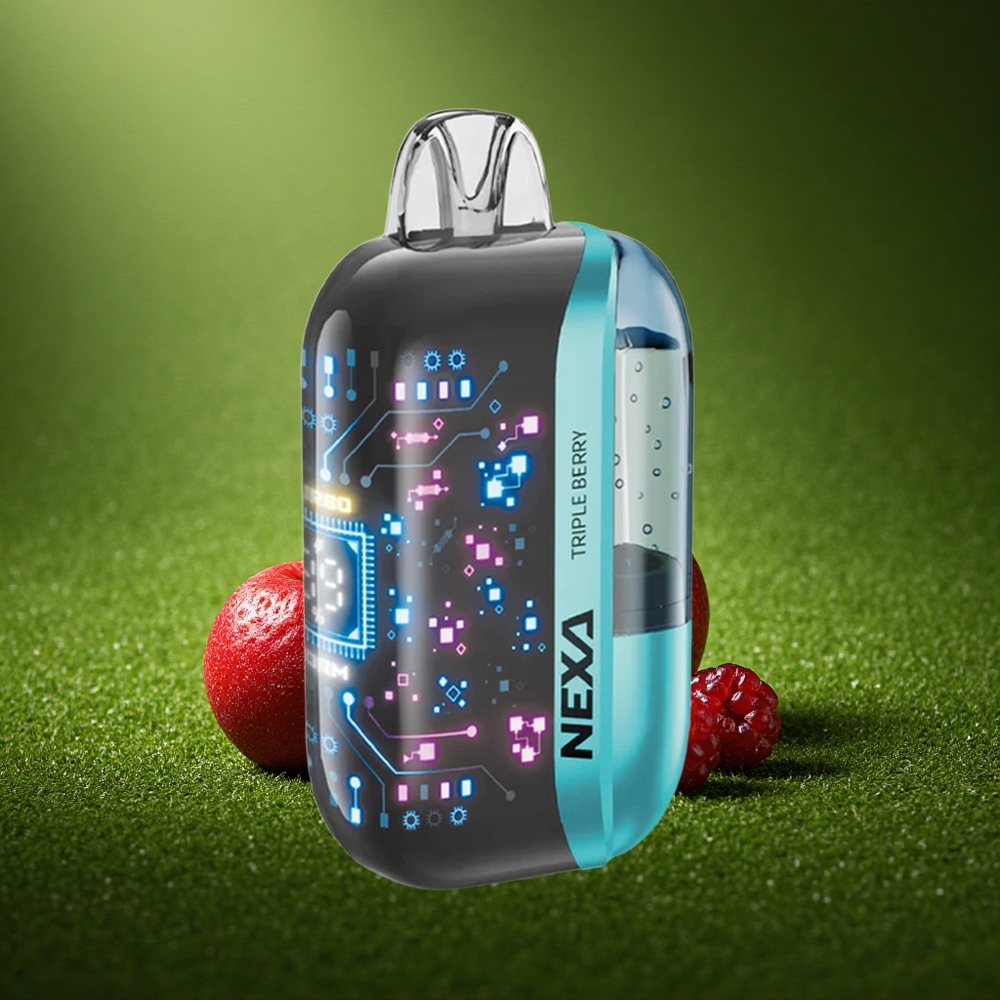 NEXA Ultra 50000 Puffs Kolmikmarja 20ml 800mah 5% Nikotiini