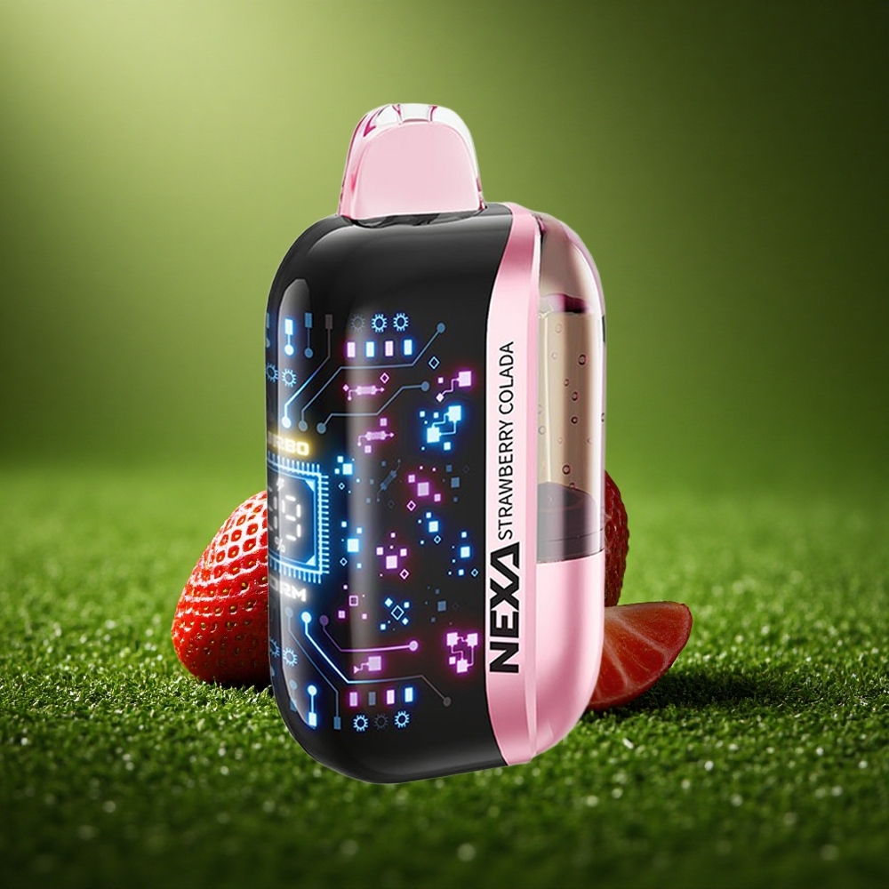 NEXA Ultra 50000 Puffs Maasika-Kolaada 800mah 20ml 0.9ohm