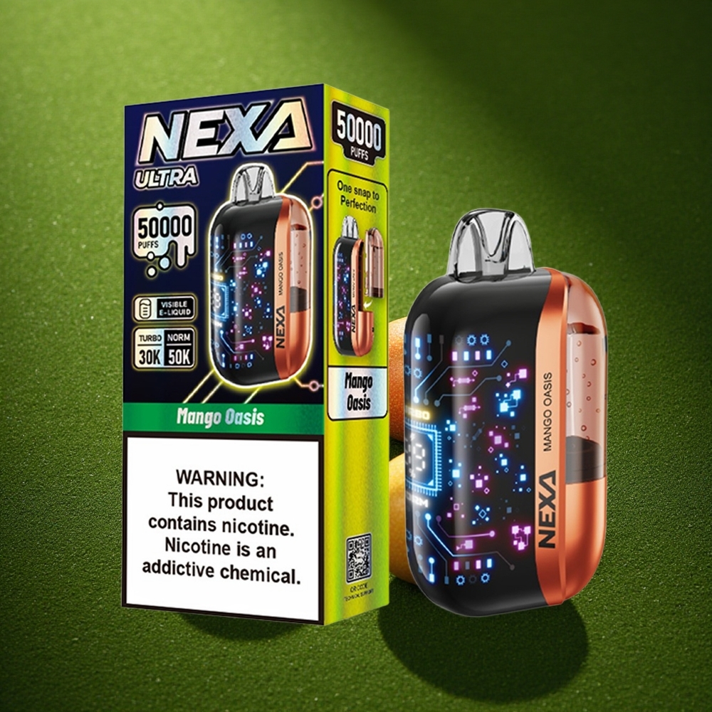 NEXA Ultra 50000 Puffs Mango Oaas 20ml 800mah