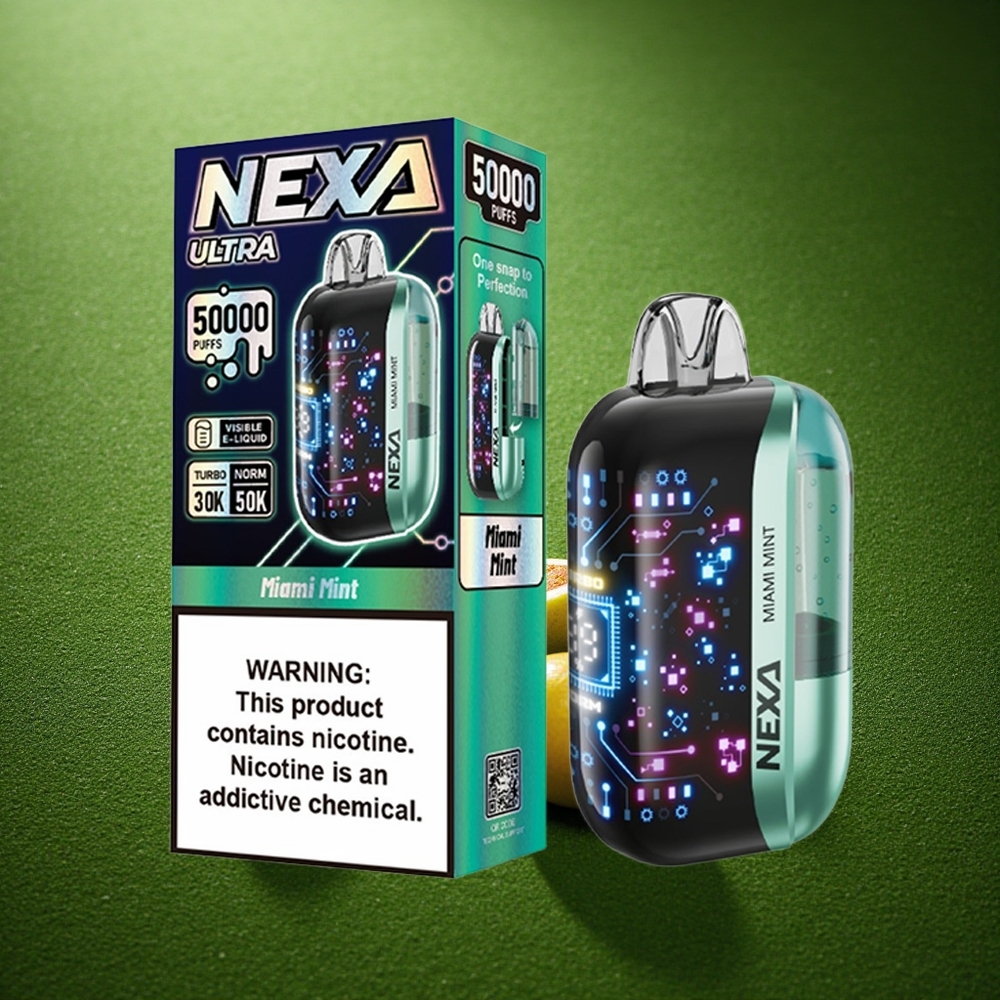 NEXA Ultra 50000 Puffs Miami Mündi 20ml 800mah 0.9ohm