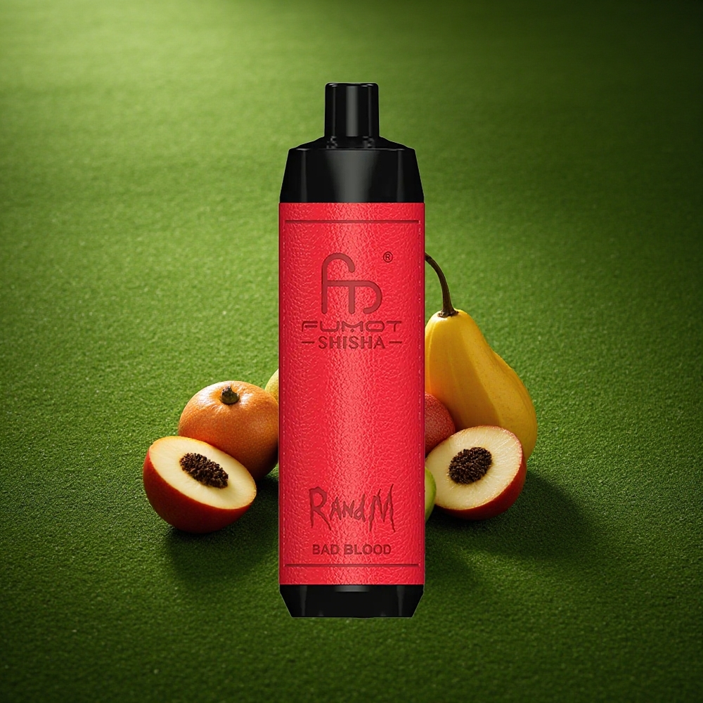 RandM Fumot Shisha 10000 Puffs Halb Veri 18ml 850mAh 0.6ohm