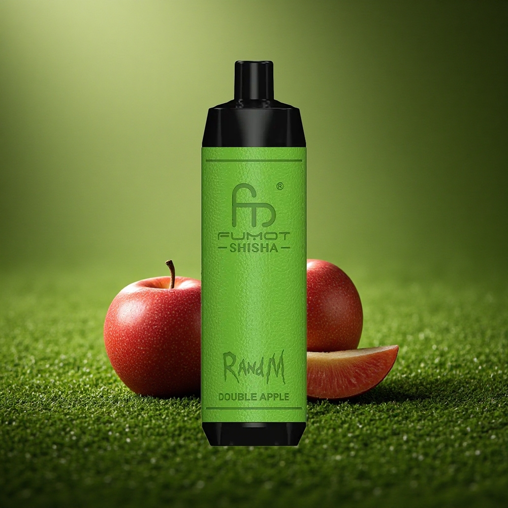 RandM Fumot Shisha 10000 Puffs Kaks Õuna 18ml 850mAh 0.6ohm