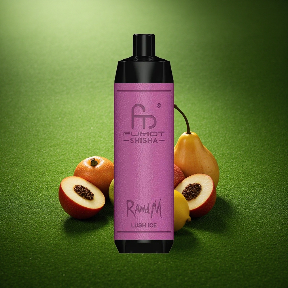 RandM Fumot Shisha 10000 Puffs Lush Jää LED 850mAh Tüüp-C