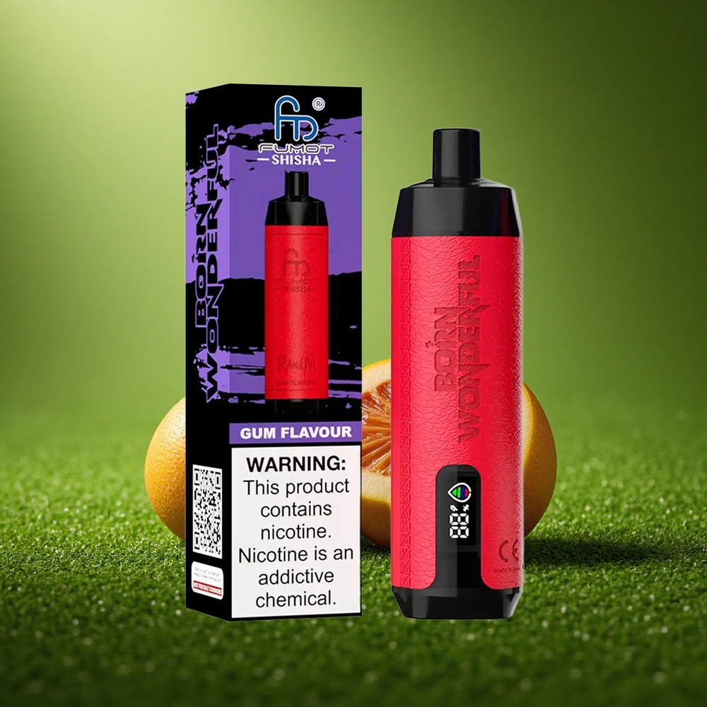 RandM Fumot Shisha 10000 Puffs Mälumaitse LED 18ml Tüüp-C