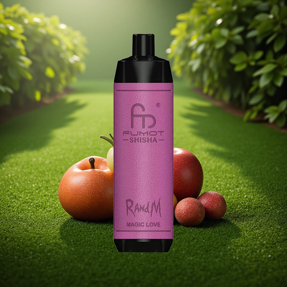 RandM Fumot Shisha 10000 Puffs Maagiline Armastus LED-Tüüp C 0,6ohm
