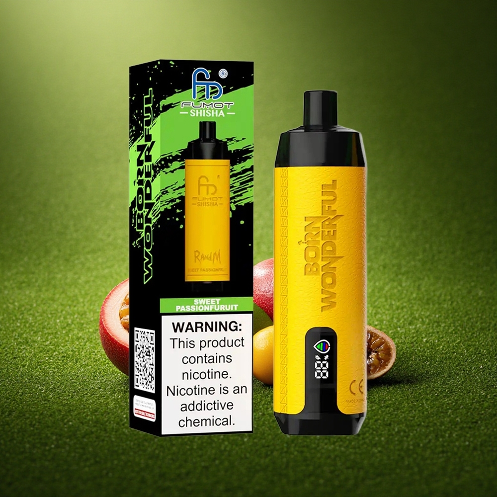 RandM Fumot Shisha 10000 Puffs Magus Kirge-mesh LED 18ml 850mAh