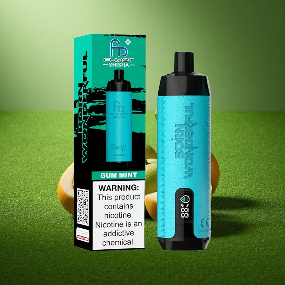 RandM Fumot Shisha 10000 Puffs Närimisment LED 18ml 0.6ohm