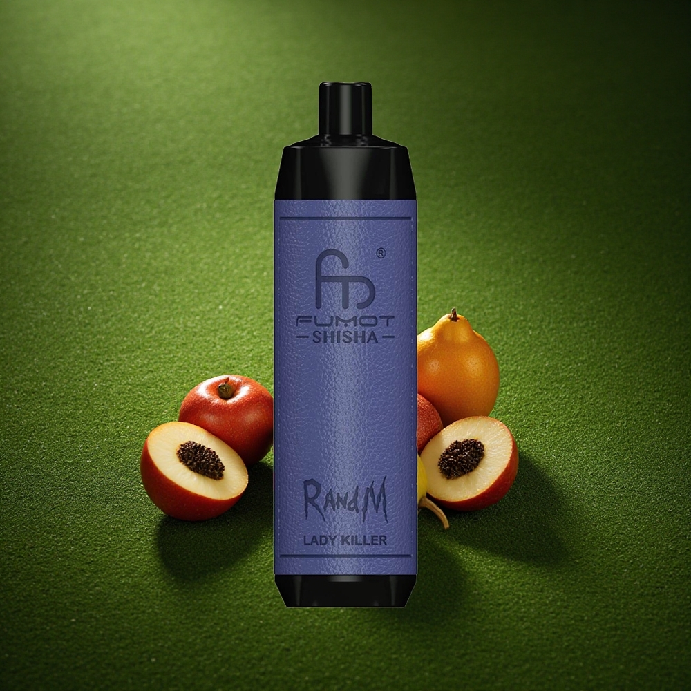 RandM Fumot Shisha 10000 Puffs Naistetappija 10000 Suuteki LED