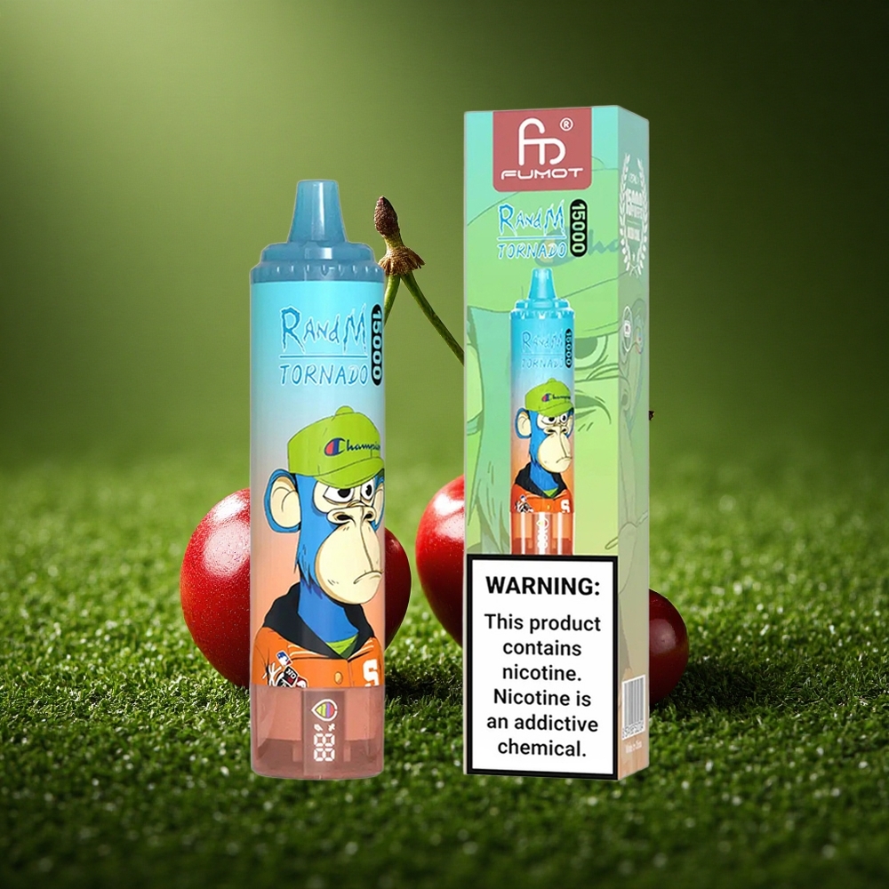 RandM Fumot Tornado 15000 Puffs Kirsi-Kola 25ml 850mAh Mesh