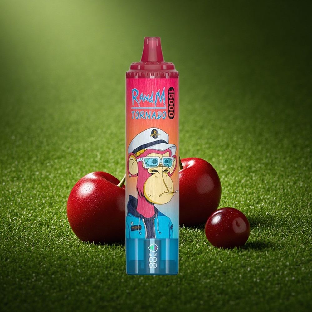 RandM Fumot Tornado 15000 Puffs Kirss Tornado 25ml 850mAh Mesh