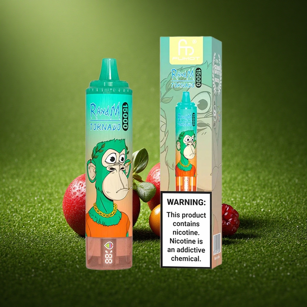 RandM Fumot Tornado 15000 Puffs Kolmikmarja 25ml 850mAh Mesh