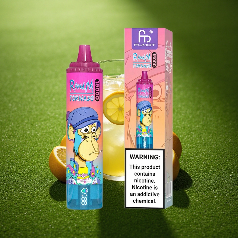 RandM Fumot Tornado 15000 Puffs Limonaad 25ml Mesh 850mAh